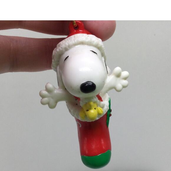 Rare Wilton Vintage Peanuts Snoopy Collectible Christmas Ornaments Lot of 3 - Picture 4 of 11